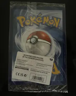 Pikachu At The Museum, Pokemon X Natural History Museum Jumbo Promo Pokemon Card - Image 2