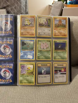 Pokemon TCG Cards & Binder Bundle Holo, Base Set,Fossil,Jungle,HGSS, 90 CARDS - Image 3