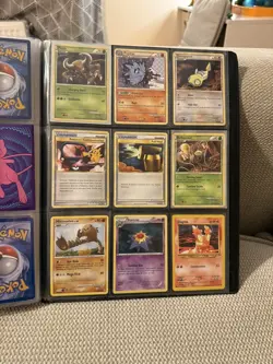 Pokemon TCG Cards & Binder Bundle Holo, Base Set,Fossil,Jungle,HGSS, 90 CARDS - Image 4
