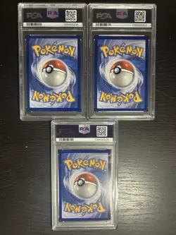 Pokemon Lot Of 3 STAFF Promo PSA 9s Phantasmal Flames Prerelease Cards - Image 5