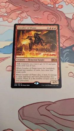 *** Cavalier of Flame *** Core Set 2020 M20 NM MTG English - Image 1