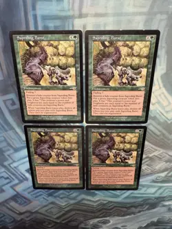 MTG 4X Saproling Burst HP Nemesis - Image 3