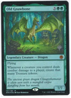 Old Gnawbone - PROMO PACK Adventures in the Forgotten Realms (PPAFR) FOIL NM - Image 1
