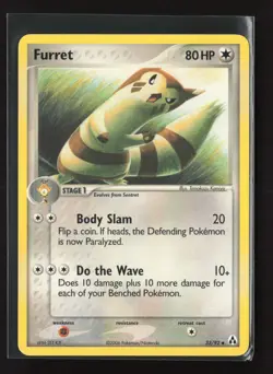 Furret 33/92 Uncommon Legend Maker Pokemon NM - Image 2