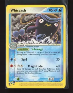 Whiscash 48/97 Uncommon Dragon Pokemon NM - Image 2