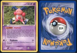 Ditto 12/17 Common POP Series 3 Pokemon NM - Image 1