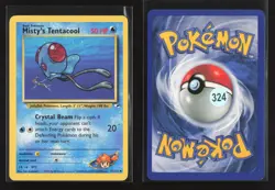 Misty's Tentacool 57/132 Uncommon Gym Heroes Pokemon LP - Image 1