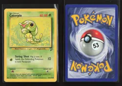 Caterpie 68/130 Common Base Set 2 Pokemon LP - Image 1