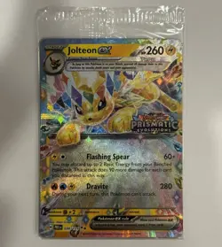 Jolteon ex 030/131 Prismatic Evolutions Pokemon STAMPED Promo Factory SEALED🔥 - Image 1