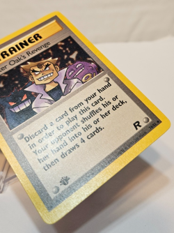 Imposter Oak's Revenge 76/82 Uncommon 1st Edition Team Rocket Pokemon 1234 - Image 5