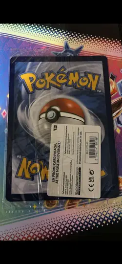 Pokemon x Natural History Museum Pikachu at the Museum Jumbo Promo Card - Image 2