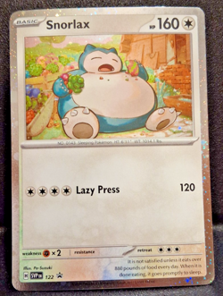 Snorlax 122 Sv: Scarlet & Violet Promo Cosmos Holo SVP EN 122 Pokemon LP - Image 1