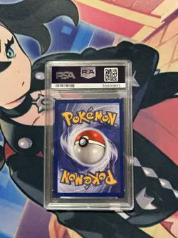 2000 WOTC POKEMON MOVIE MOLTRES #21 BLACK STAR PROMO AOKI ERROR PSA 9 MINT B - Image 2