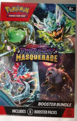 Scarlet & Violet Twilight Masquerade Pokemon Booster Bundle New Sealed - Image 1