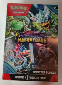 Scarlet & Violet Twilight Masquerade Pokemon Booster Bundle New Sealed - Image 2