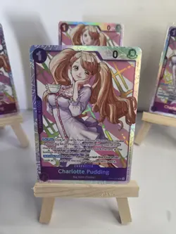 One Piece TCG - Charlotte Pudding SR OP11-070 A Fist of Divine Speed NM English - Image 2