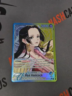 One Piece The Azure Sea’s Seven OP14-041 Boa Hancock Alt Art Leader English - Image 1