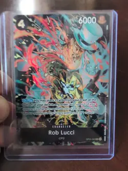 Rob Lucci OP05-093 Illustration Box EX Promo One Piece TCG English - Image 1