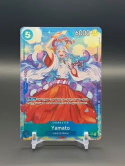 One Piece TCG Yamato (Alternate Art) OP13-054 Carrying On His Will Foil - Image 1