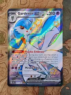 Pokemon Card TCG - Gardevoir ex 217/091 Shiny Ultra Rare Paldean Fates Near Mint - Image 1