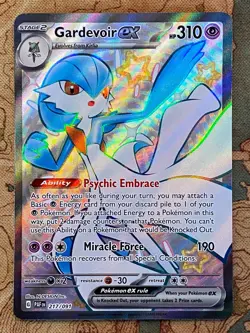 Pokemon Card TCG - Gardevoir ex 217/091 Shiny Ultra Rare Paldean Fates Near Mint - Image 2