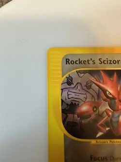 #4 Rocket’s Scizor Best Of Game Rare Promo WOTC Vintage Pokemon - Image 4