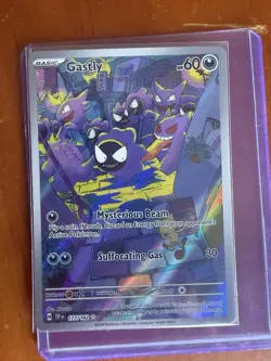 Gastly 177/162 Illustration Rare Temporal Forces Pokemon Near Mint - Image 1