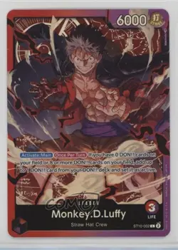 2023 One Piece Card Game: The Three Captains ST-10 Monkey D Luffy MonkeyDLuffy - Image 1