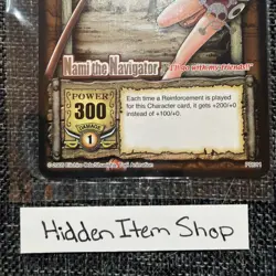 Nami One Piece Card CCG/TCG Silver Promo 2005 PR011 Quest Begins NEAR MINT!!! - Image 4