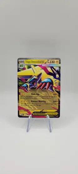 Pokemon TCG: Mega Manectric ex 050/132 Me01: Mega Evolution Holo NM Card - Image 1