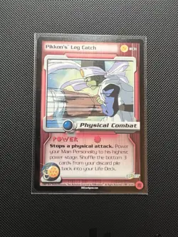 Pikkon's Leg Catch Dragon Ball Z CCG Score IR31 Irwin Promo Card Score MP - Image 1
