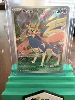 Zacian 100/094 Illustration Rare - Phantasmal Flames Pokemon TCG Card - NM - Image 1