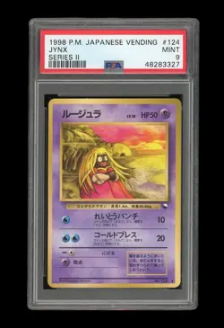 Pokemon PSA 9 MINT Jynx 1998 Vending Series 2 Japanese Promo Card - Image 1