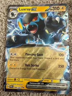 Luxray ex - (Meddling Sparks Premium Collection) 068/167 Jumbo Cards Holo - Image 1
