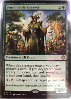 Formidable Speaker - Lorwyn Eclipsed (ECL) - PACK FRESH MTG! FREE S&H! - Image 1