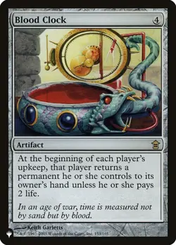 Blood Clock (The List Regular) Battle for Baldur's Gate NM - Image 1