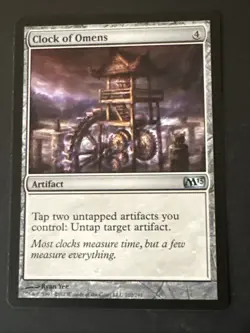 Clock Of Omens X1 M13 NM Condition See Front/back Pics - Image 1