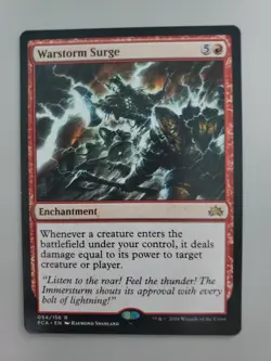 MTG Warstorm Surge Planechase Anthology Regular Rare - Image 1
