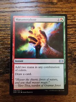 MTG Manamorphose Double Masters Regular Rare - Image 1
