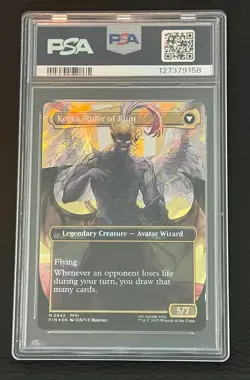 2025 MTG Final Fantasy KEFKA Borderless SURGE FOIL #0543 PSA 10 GEM MT - Image 2