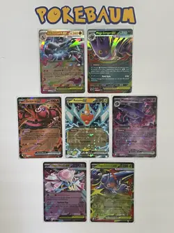 Me02: Phantasmal Flames EX Lot 8 - Mega Charizard Gengar Heracross - Pokemon TCG - Image 2