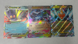 Mega Charizard X ex Mega Gengar Lot Phantasmal Flames Full Art Holo Pokemon Rare - Image 1