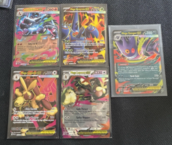 Pokemon Phantasmal Flames Card LOT Mega Charizard ex Lopunny ex Heracross Gengar - Image 1