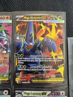 Pokemon Phantasmal Flames Card LOT Mega Charizard ex Lopunny ex Heracross Gengar - Image 4