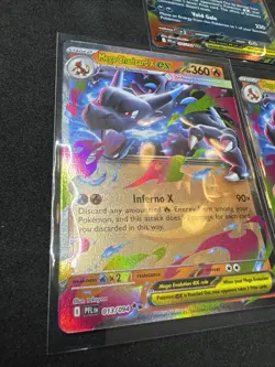 Pokemon Phantasmal Flames | 2x Mega Charizard X EX | 013/094 Lot* AND 1X GENGAR - Image 2