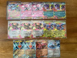 Pokemon TCG Phantasmal Flames Double Rare Lot (14) Charizard X EX, Mega Gengar - Image 1