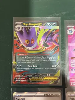 Pokemon Phantasmal Flames Lot Mega Gengar ex Empoleon Full Arts LP+/NM - Image 2