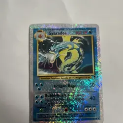 Pokemon Gyarados TCG Reverse Holo Rare Card 12/110 Legendary Collection - Image 1
