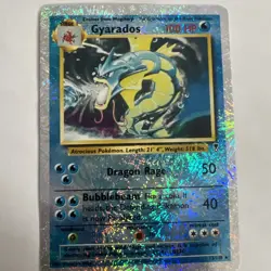Pokemon Gyarados TCG Reverse Holo Rare Card 12/110 Legendary Collection - Image 2