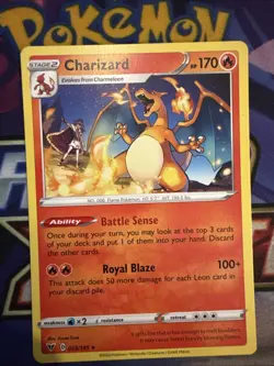 CHARIZARD - Pokemon TCG Vivid Voltage 025/185 (2020) Regular Rare - Image 1